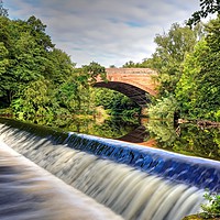 Buy canvas prints of Bridge over the River Kelvin by austin APPLEBY
