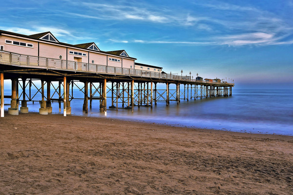 Grand Pier Teignmouth Picture Board by austin APPLEBY
