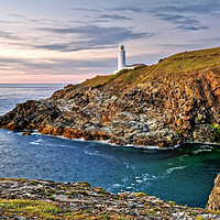 Buy canvas prints of Trevose Head Lighthouse Cornwall by austin APPLEBY
