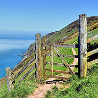 Buy canvas prints of Gateway to Foreland Point by austin APPLEBY