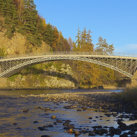 Buy canvas prints of  Craigellachie Bridge by Alex Millar