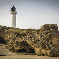 Buy canvas prints of  Covesea Lighthouse by Alex Millar