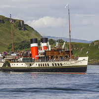 Buy canvas prints of  Waverley Out Of Oban by Alex Millar