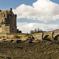 Buy canvas prints of  Eilean Donan Castle by Alex Millar