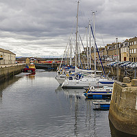 Buy canvas prints of Lossiemouth Harbour by Alex Millar
