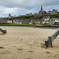 Buy canvas prints of Lossiemouth East Beach by Alex Millar
