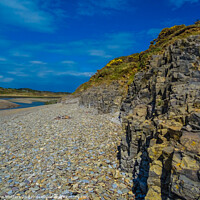 Buy canvas prints of Ogmore By Sea  by Jane Metters