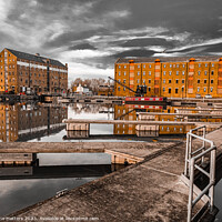 Buy canvas prints of The Docks by Jane Metters