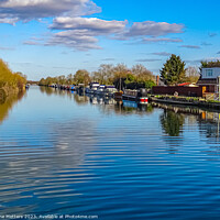 Buy canvas prints of Gloucester and Sharpness Canal  by Jane Metters