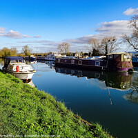 Buy canvas prints of Canal Life  by Jane Metters