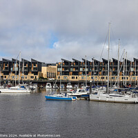 Buy canvas prints of Penarth Marina  by Jane Metters