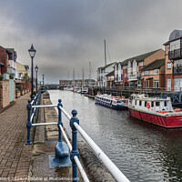 Buy canvas prints of Life by Penarth Marina by Jane Metters