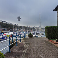 Buy canvas prints of Penarth Marina by Jane Metters