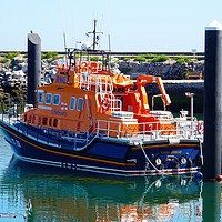 Buy canvas prints of     RNLI Torbay Lifeboat                           by Jane Metters