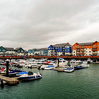 Buy canvas prints of Exmouth Harbour by Jane Metters