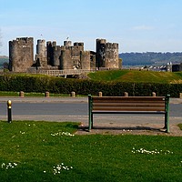 Buy canvas prints of     Castle View                           by Jane Metters