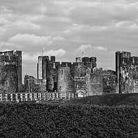 Buy canvas prints of The Centre Of Caerphilly by Jane Metters