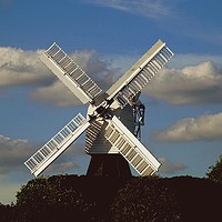 Buy canvas prints of Windmill by Jane Metters
