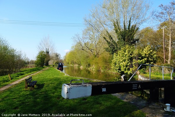      Above the Lock                           Picture Board by Jane Metters