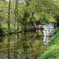 Buy canvas prints of Canal Life by Jane Metters
