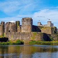 Buy canvas prints of A Formidable Castle by Jane Metters