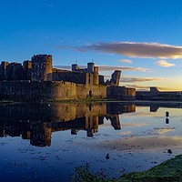 Buy canvas prints of Castle in the Water by Jane Metters