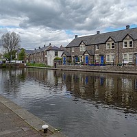 Buy canvas prints of Monmouthshire and Brecon Canal by Jane Metters