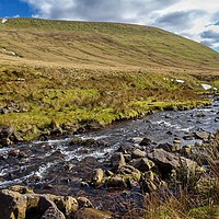 Buy canvas prints of Brecon Beacons Stream by Jane Metters
