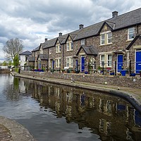 Buy canvas prints of Down by the Canal by Jane Metters