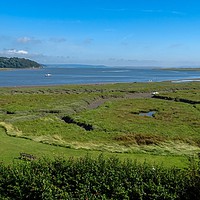 Buy canvas prints of River Taf Estuary  by Jane Metters