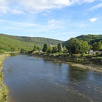 Buy canvas prints of The River Wye by Jane Metters