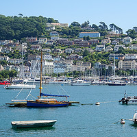Buy canvas prints of Dartmouth in the Sunshine by Jane Metters
