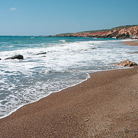 Buy canvas prints of Cyprus Beach by Jane Metters