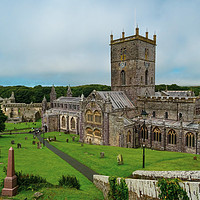 Buy canvas prints of St David’s Cathedral  by Jane Metters
