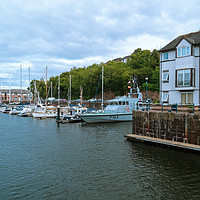 Buy canvas prints of Homes by the Water by Jane Metters