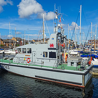 Buy canvas prints of HMS Express by Jane Metters