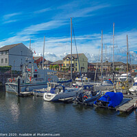 Buy canvas prints of Marina in Penarth by Jane Metters