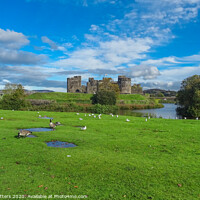 Buy canvas prints of Castle in the Distance by Jane Metters