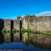 Buy canvas prints of Reflections in the Moat by Jane Metters