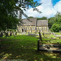Buy canvas prints of St Teilo’s Church by Jane Metters