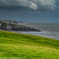Buy canvas prints of Southerndown Cliffs by Jane Metters