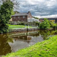 Buy canvas prints of Monmouthshire and Brecon Canal  by Jane Metters