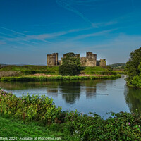 Buy canvas prints of Castle across the Moat by Jane Metters