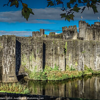 Buy canvas prints of Caerphilly Castle by Jane Metters