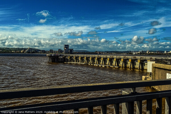 Cardiff Barrage  Picture Board by Jane Metters
