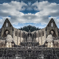 Buy canvas prints of Tintern Abbey  by Jane Metters