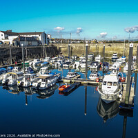Buy canvas prints of Porthcawl Harbour  by Jane Metters