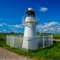 Buy canvas prints of The East Usk Lighthouse by Jane Metters
