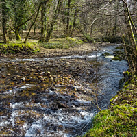 Buy canvas prints of The River Garw  by Jane Metters