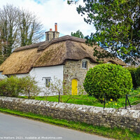 Buy canvas prints of Thatched Cottage  by Jane Metters